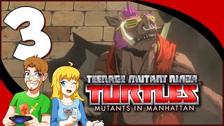 TEENAGE MUTANT NINJA TURTLES  Mutants In Manhattan Part 3 Bebop Boss TMNT [upl. by Oswin315]