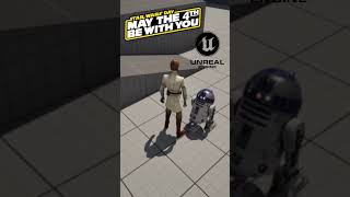 May The 4th Be With You R2D2 Included starwars ue5game unrealengine gameengine [upl. by Meryl]