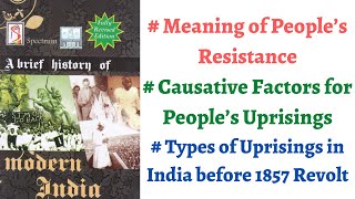 V30 Peoples Resistance Against Britishers before 1857 Revolt Spectrum Modern History UPSC Prep [upl. by Acie468]