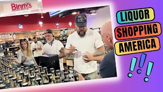 Liquor Store Tour in America in Hindi  Binnys Chicago vlog usa whisky [upl. by Eremehc]