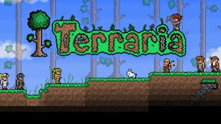 LIVE  TERRARIA Time  1 Tutorial [upl. by Anawat]