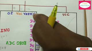 INTERFACING 8 BIT ADC WITH MICROCONTROLER 8051 IN TAMIL FULL EXPLANATION [upl. by Hagep954]