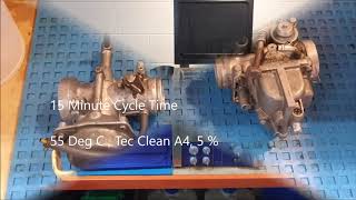 Carburetor Cleaning with Ultrasonic Cleaning AUS NZL [upl. by Ing]