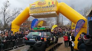 BUDAPEST BAMAKO RALLY START 2020 [upl. by Schoenburg]