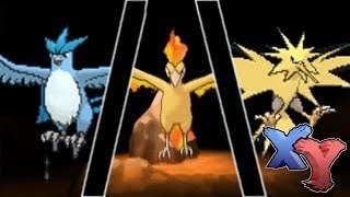 Pokemon X and Y How to Catch Moltres Zapdos Articuno [upl. by Niwdog]