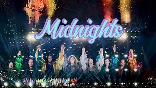 MIDNIGHTS ERA  Taylor Swift  The Eras Tour SG fancam [upl. by Isidro]