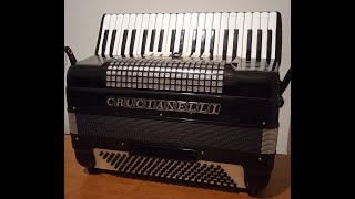 accordion fisarmonica crucianelli 41 120 demo [upl. by Aneekahs360]