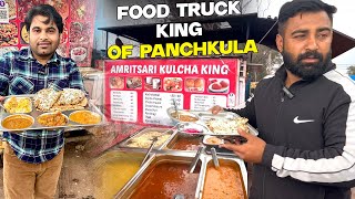 Food Truck King of Panchkula  Panchkula का सबसे Tasty खाना इस फ़ूड ट्रक पर  Khana Discovery [upl. by Ainolloppa]