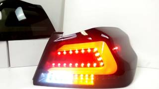 2015 Subaru WRX AR Sequential Smoke LED Tail light by CT AUTOPARTS [upl. by Graniah]