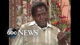 Sidney Poitier on what made him become an actor l ABC News [upl. by Bussy]