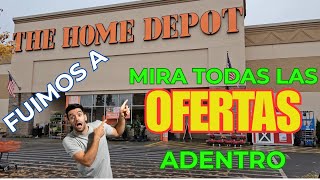 FUIMOS A HOME DEPOT MIRA TODAS LAS OFERTAS ADENTRO [upl. by Siekram]