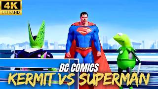 🇮🇹 KERMIT VS SUPERMAN  ANIMAZIONE DI DevilArtemis [upl. by Atinad]