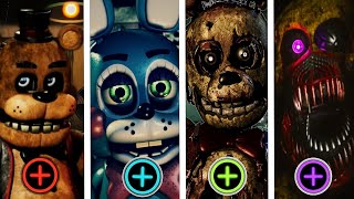 ASI SON TODOS LOS FNAF PLUS EN 2023 [upl. by Cutler]