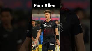 Finn Allen Biography 🌟🔥 FinnAllen CricketStar Shorts [upl. by Allicirp]