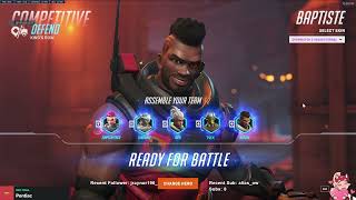 MEADXR PRO BAPTISTE GAMEPLAY  KINGS ROW  OVERWATCH 2 SEASON 8 TOP 500 [upl. by Dolorita]