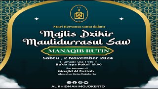 MAJLIS DZIKIR WA MAULIDURROSUL SAW RUTINAN AL KHIDMAH DI MASJID AGUNG AL FATTAH ALUN ALUN MOJOKERTO [upl. by Gillman]