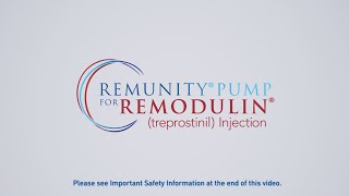 Meet the Remunity Pump For Remodulin [upl. by Lerej]