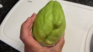 Offgrid Cooking  Cooking The First Chayote From Our Garden [upl. by Ardnuahs57]