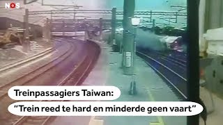 TAIWAN Beelden van ernstig treinongeluk bij Taipei vrijgegeven [upl. by Medrek24]