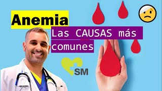 🩸 Anemia Descubre las CAUSAS más comunes 🩺  Hemoglobina baja [upl. by Lockwood]