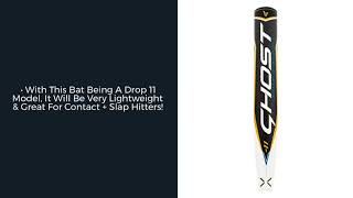 Review Easton Ghost Double Barrel 11 Fastpitch Softball Bat FP22GH11 [upl. by Lzeil]