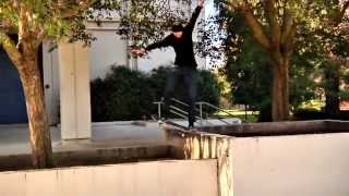 Nollie Flip Crooks to Fakie UC Davis Ledge to Drop  Behind the clips  Bryan Whalen [upl. by Akemal385]