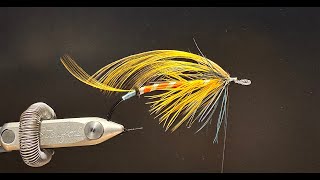 Live classic salmon fly tying tying the Traherne pattern Juno part 1 [upl. by Hoban357]