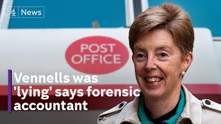 Paula Vennells was lying about Post Office scandal claims forensic accountant [upl. by Nevetse]