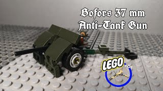 Bofors 37 mm AntiTank Gun из лего [upl. by Garson]