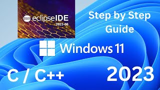 Installation of C  C on Window 11 using Eclipse [upl. by Preciosa]