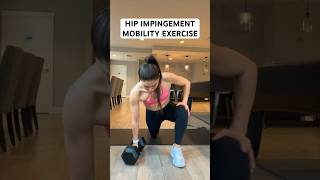 Hip Impingement Exercise for Hip Pain Relief hipimpingement hipmobility hippain [upl. by Alhak855]