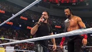 WWE 20 Nov 2024 Seth Rollins Handshake Roman Reigns amp join OG Bloodline WWE SmackDown Raw Highlights [upl. by Woodruff]