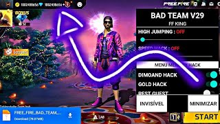 FREE FIRE DIAMOND HACK  FREE FIRE NEW MOD MENU OB46 HACK UNLIMITED DIAMOND FREE FIRE MOD APK 2024 [upl. by Leugar]