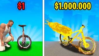 BICICLETA de 1 a 1000000 en GTA 5 [upl. by Naruq]