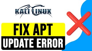 How to FIX SUDO APT UPDATE ERROR in Kali Linux 2024  Resolve Update Error in Kali Linux [upl. by Maccarthy445]