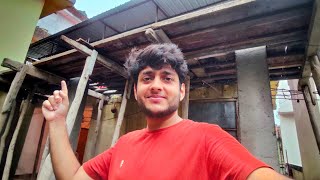 Finally 😍 Terrace ka kaam shuru ho gaya  Raghav Devyal Vlogs [upl. by Washko538]