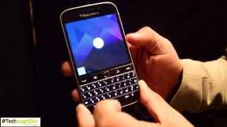 BlackBerry Classic Smartphone Hands On Demo [upl. by Brody974]