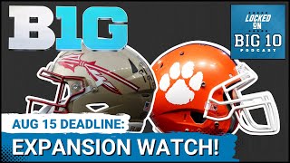 EXPANSION and REALIGNMENT DEADLINE Florida State and Clemson face August 15 Decision Date for 2025 [upl. by Shaylynn]