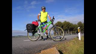 cammino Santiago de Compostela in bicicletta francese [upl. by Reivilo704]