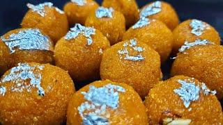 Homemade Motichoor Laddu  Boondi Laddu Recipe [upl. by Keheley318]