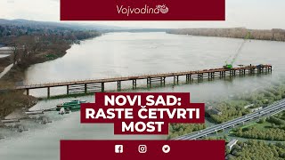 Novi Sad Raste četvrti mostmart 2023 Vojvodinauzivo [upl. by Nerral]