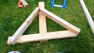 Dog Agility How to build a Teeter Totter [upl. by Meean]