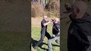 Self Defense Against a Haymaker Punch Brutally Effective shorts [upl. by Towne]