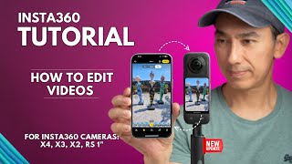 How to Edit Insta360 Videos like a PRO for Insta360 X4 and X3 Tutorial [upl. by Sisak]