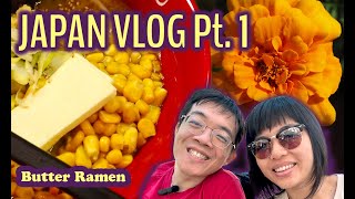 Vacay in Hokkaido w Darkfox Pt1  DISABLE travelling  Butter Ramen  Autumn Festival  Vlog 17 [upl. by Frentz]