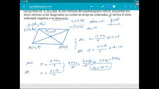 Vértices de un paralelogramo [upl. by Charla]