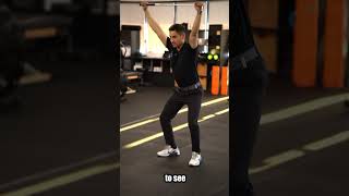 Overhead squat test golf golfstretches golfswing golftips [upl. by Kermy532]