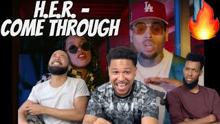 CAUGHT IN 4K HER  Come Through Official Video ft Chris Brown  REACTION [upl. by Shields]