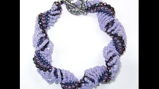 Dutch Spiral Bracelet or Necklace Tutorial [upl. by Dellora]