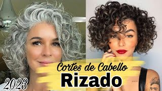 Los mejores Cortes de Pelo RIZADO en Tendencia del 2023 para todos los Estilos y edades [upl. by Daye621]